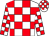 White, red blocks (Southern Comfort Stable Llc)