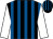 Black and royal blue stripes, white sleeves (The Gps Partnership)