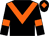 Black, orange chevron, armlets and diamond on cap (The Golf Victor Charlie Syndicate)