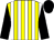 Yellow & white stripes, black sleeves & cap (Mark MacNabb)