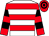 White & red hoops, red & black hooped sleeves & cap (Scousers Syndicate)
