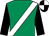 Emerald green, white sash, black sleeves, black and white quartered cap (Mr Sean Mac An Bhaird)