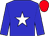 Blue, white star, blue sleeves, red cap (Ecurie Saint Martin)