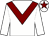 White, maroon chevron, maroon star on cap (Will Salthouse Partnership)