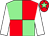 Red & light green quartered, white sleeves, red cap, light green star (Gerard Clarke & Mrs J P Duffy)