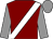 Maroon, white sash, grey sleeves & cap (Old Misfits Syndicate)