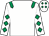 White, emerald green epaulets, diamonds on sleeves and cap (Mr Sean Bryan)