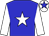 Blue, white star, white sleeves, white, blue star cap (Majid Bin Musabbeh Al Mheiri)