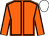 Orange, black seams, White cap (Bouresly Racing Syndicate)
