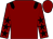 Maroon, black epaulets, maroon sleeves, black stars (Mnc Racing)