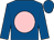 Royal blue, pink disc (J&R Eynon,little,roberts,dowley&Turner)