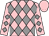 Pink and grey diamonds, pink cap (Lady Lloyd- Webber, Cavanagh & Egerton)