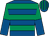 Royal blue & emerald green hoops, halved sleeves, striped cap (C Munnelly & Partners Partnership)