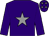Purple, grey star, grey stars on cap (Awn Al-Aidarous)