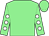 Light green, white spots on sleeves (The Fairweather Foursome)