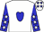 White, blue heart, white stars on blue sleeves, blue stars on white cap (Hubert Tien & Ben Fung Ka Kin)