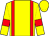 Yellow body, red braces, yellow arms, red armlets, yellow cap (G G Denuault)