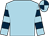 Light blue body, light blue arms, dark blue hooped, light blue cap, dark blue quartered (Jp Gasnier)
