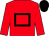 Red, Black hollow box and cap (N Chevalier)