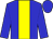 Blue body, yellow stripe, blue arms, blue cap (Comte Aa Maggiar)