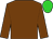 Chocolate, lime green cap (B Favrel)