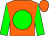 Orange, green disc, green sleeves (Crumley Racing Stable, Llc And Knuth, Karren)