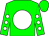 Green, white ball, white dots on sleeves (Bolyard Investments, Llc And Sheltowee Farm)