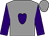 Grey, purple heart, purple sleeves (Charles Golden)