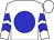 White, blue ball, blue chevrons on sleeves, white cap (Marion Gorham)