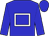 blue, white hollow box (Estate Of David Downard)