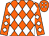 Orange, white diamonds (John Hoctel)