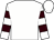 White, brown diamond 's' on back, brown hoops on sleeves (Sepich Jr , Edward F And Kozelski, John J)