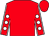 Red, White Spots On Sleeves, White Seams (Manuel Ortiz, Sr)