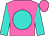 Hot pink, turquoise disc, turquoise sleeves (Stapley, Brent, Hatch, Linden And Ellis, Delwyn V)