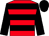 Red body, black hooped, black arms, black cap (Ecurie Portingalaise)