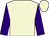 Beige, purple sleeves (Www Select-racing-club Co Uk)