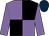 MAUVE and BLACK (quartered), MAUVE sleeves, DARK BLUE cap (Galloping On The South Downs Partnersh)