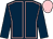 Dark blue, pink seams, dark blue sleeves, pink cap (Mr B Greenwood/mr R Homburg & Partne)