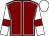 Maroon, white seams, white sleeves, maroon armlets, white cap (Cw Racing Club & Partner)