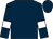 Dark blue, white armlets (Mr E R Hanbury)