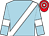 Light blue, white sash and armlets, red and white hooped cap (Mr F Green And Mr J Chinn)