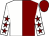 White and maroon (halved), white sleeves, maroon stars and cap (Mr Patrick Moyles)