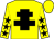 Yellow, black cross of lorraine, yellow sleeves, black stars (Mrs Jo Lambert)