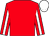 Red, white stripe on red sleeves, white cap (N T S Stable, Inc)