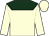 Cream, hunter green yoke, hunter green band on sleeves, cream cap (Larry Rabold)