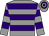 Grey, purple hoops (Saira Flores)