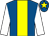 Royal blue, yellow panel, white sleeves, royal blue cap, yellow star (TTME Partnership)