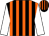 Black & orange stripes, white sleeves, black & orange striped cap (Eoin Doyle)