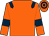 Orange, dark blue epaulets and armlets, hooped cap (Mr M R & Mrs C J Barnwell)
