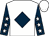 White, dark blue diamond, dark blue sleeves, white stars and cap (Mr H J Shipton)